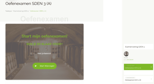 Examentraining Wijnbrevet SDEN3