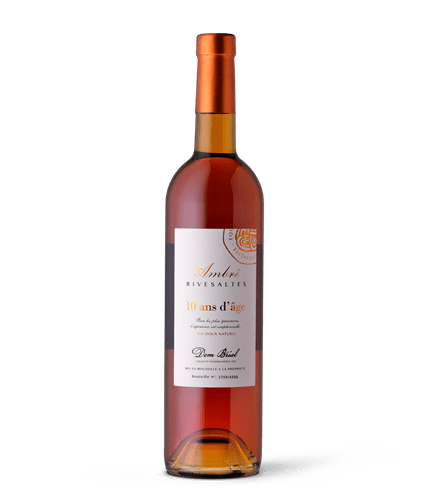 Dom Brial Rivesaltes Ambré 10 ans d'âge