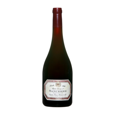 Sancerre Rouge “Etienne 1er” 2020 – Tissier fles op witte achtergrond zonder schaduw