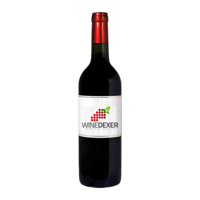 Sancerre Rouge “Etienne 1er” 2020 – Tissier fles op witte achtergrond zonder schaduw