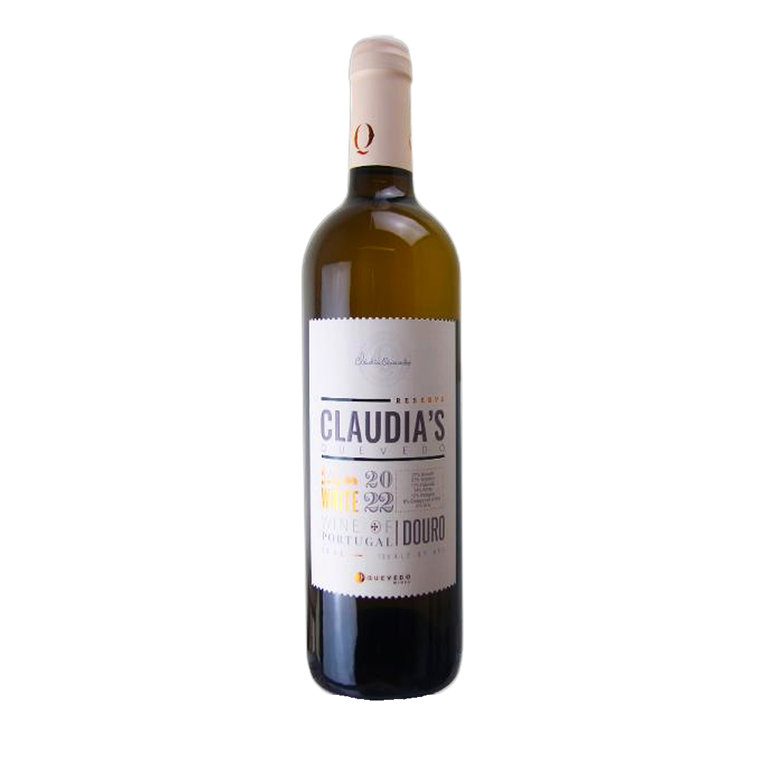 Claudia’s Reserve White 2022 - Quevedo fles zonder schaduw