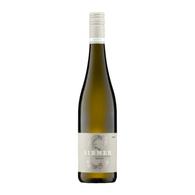 Riesling Buntsandstein Trocken 2024 - Siener fles op witte achtergrond zonder schaduw