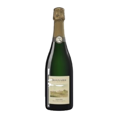 Terroir Grand Cru Blanc de Blancs - Bonnaire fles op witte achtergrond zonder schaduw