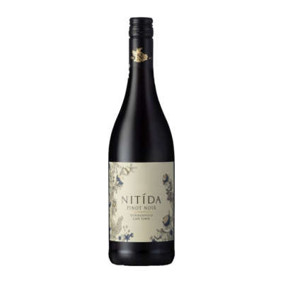 Pinot Noir 2023 - Nitida fles op witte achtergrond zonder schaduw