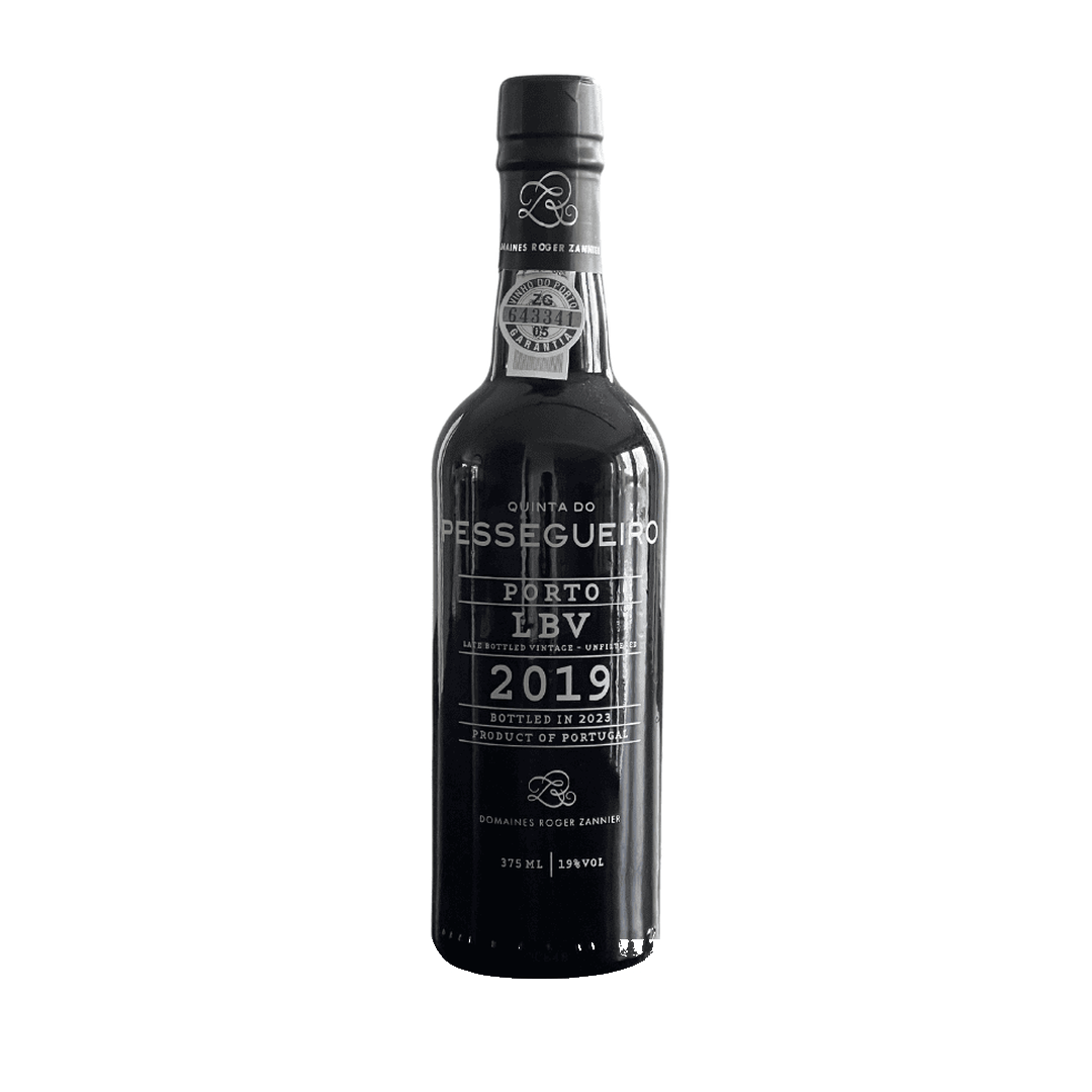 LBV Port 2019 (0,375) - Pessegueiro fles op witte achtergrond zonder schaduw