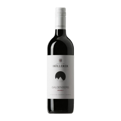 Zweigelt Galgenberg 2018 - Alois Hollerer fles op witte achtergrond zonder schaduw